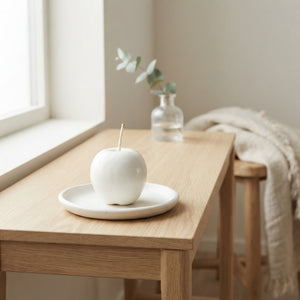 White Wax Apple Decorative Stems