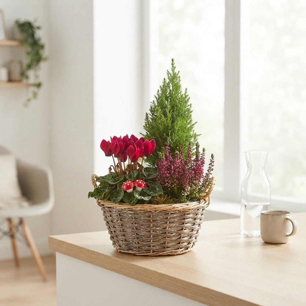 Mixed Colour Floral Arrangement