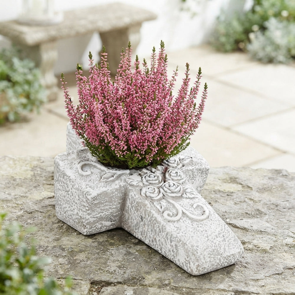All Saints Outdoor Ceramic Croton Arrangement – 28cm Pot