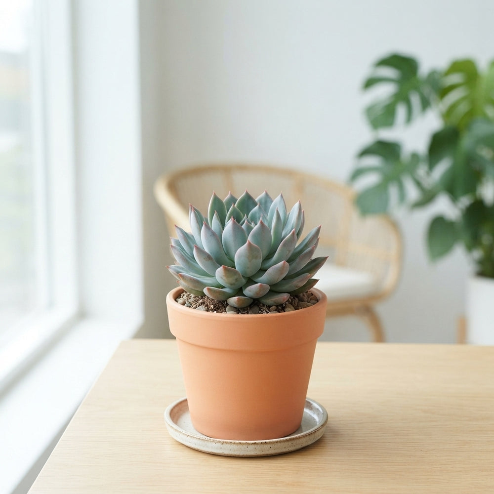 Echeveria Succulent – 8.5cm Pot, Approx. 15cm High