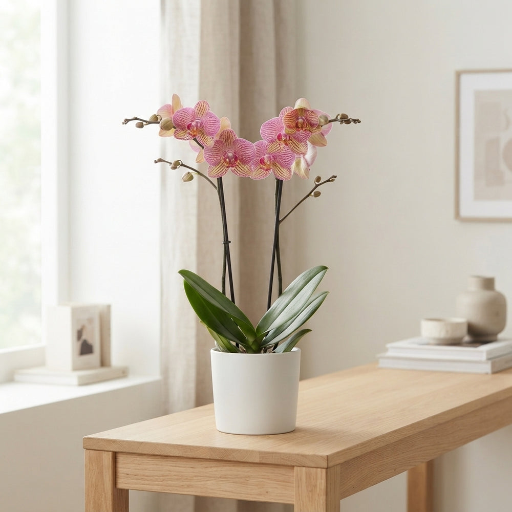 Phalaenopsis Orchid – 13cm Pot, 70cm High