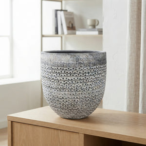 Decorative Stone Plant Pot