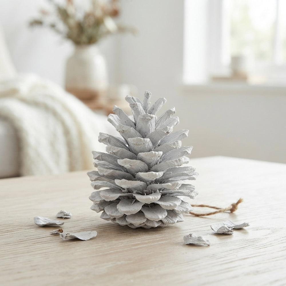 White-Washed Pine Cones – 10kg
