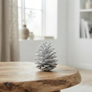 White Wax Flower Dried Arrangement