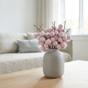 Grey Wax Apple Decorative Branches – Pack of 8