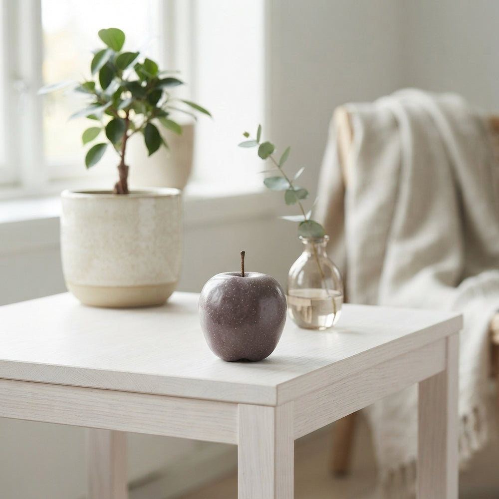 Sand Wax Apple Decorative Stem