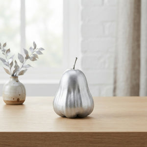Silver Wax Apple Decorative Stem