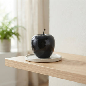 Black Wax Apple Decorative Fruit
