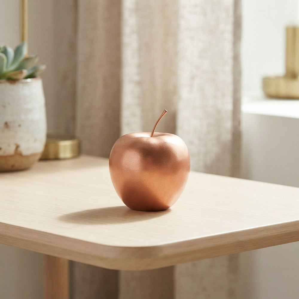 Copper Wax Apple Decorative Stems