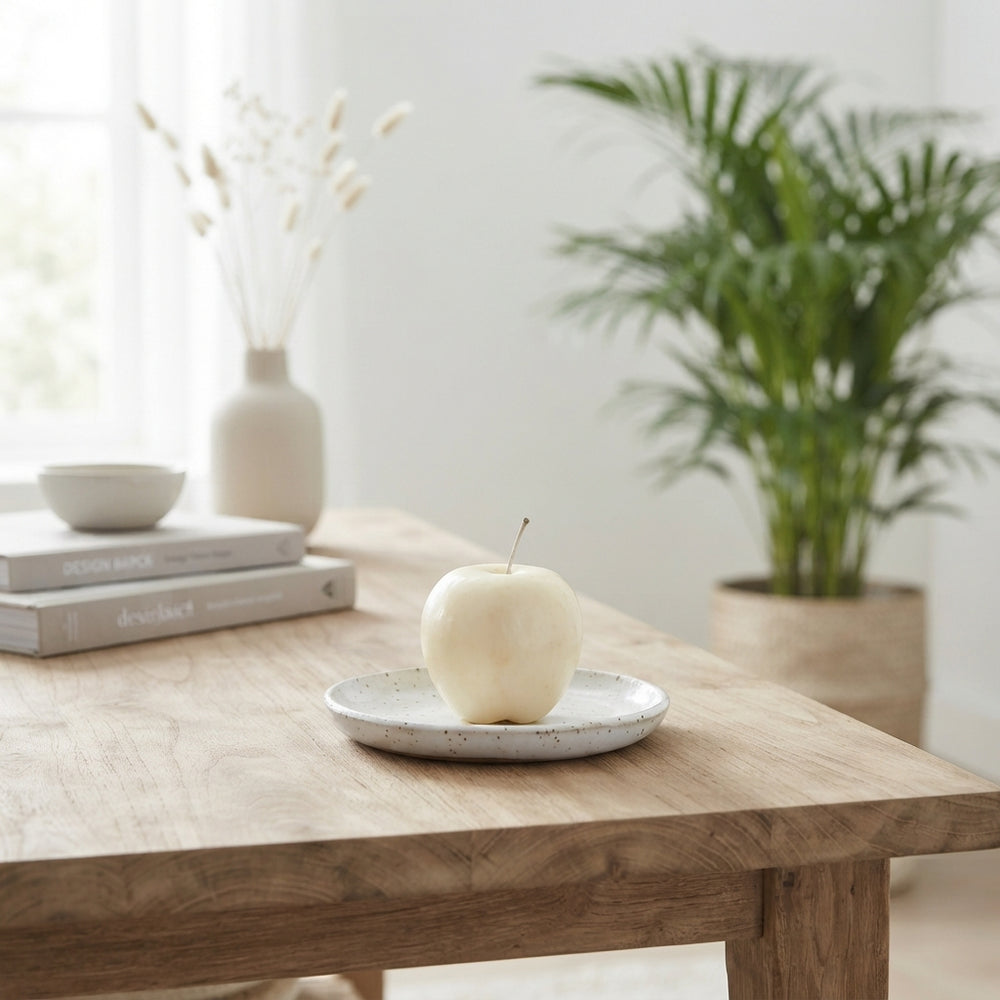 Ivory Wax Apple Decorative Fruit