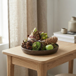 Amaryllis Arrangement in Ceramic Dish – 20cm
