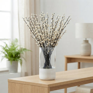 Ivory Wax Apple Branches – Decorative Dried Stems