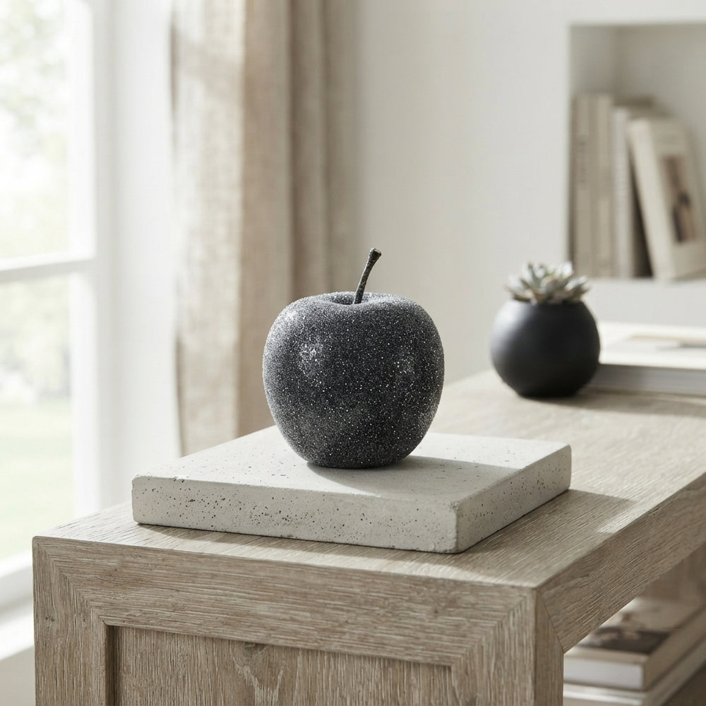 Black Wax Apple Decorative Fruit