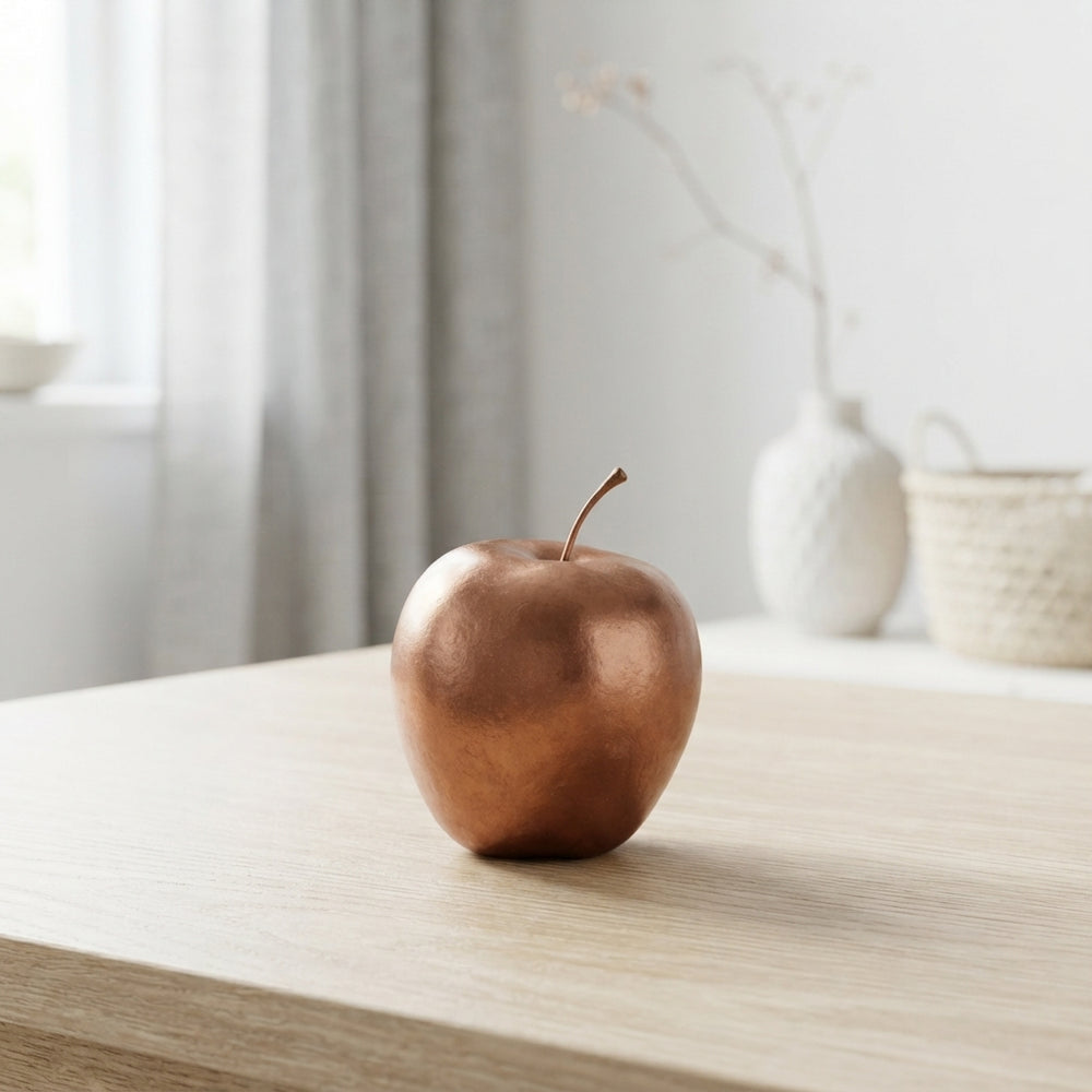 Copper Wax Apple Decorative Stems