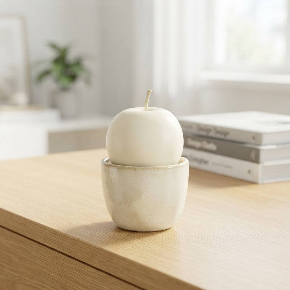 White Wax Apple Decorative Stems