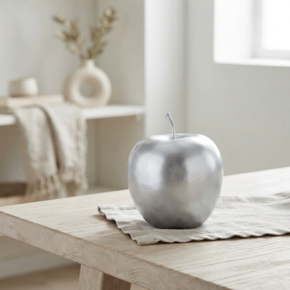 Silver Wax Apple Decorative Stem