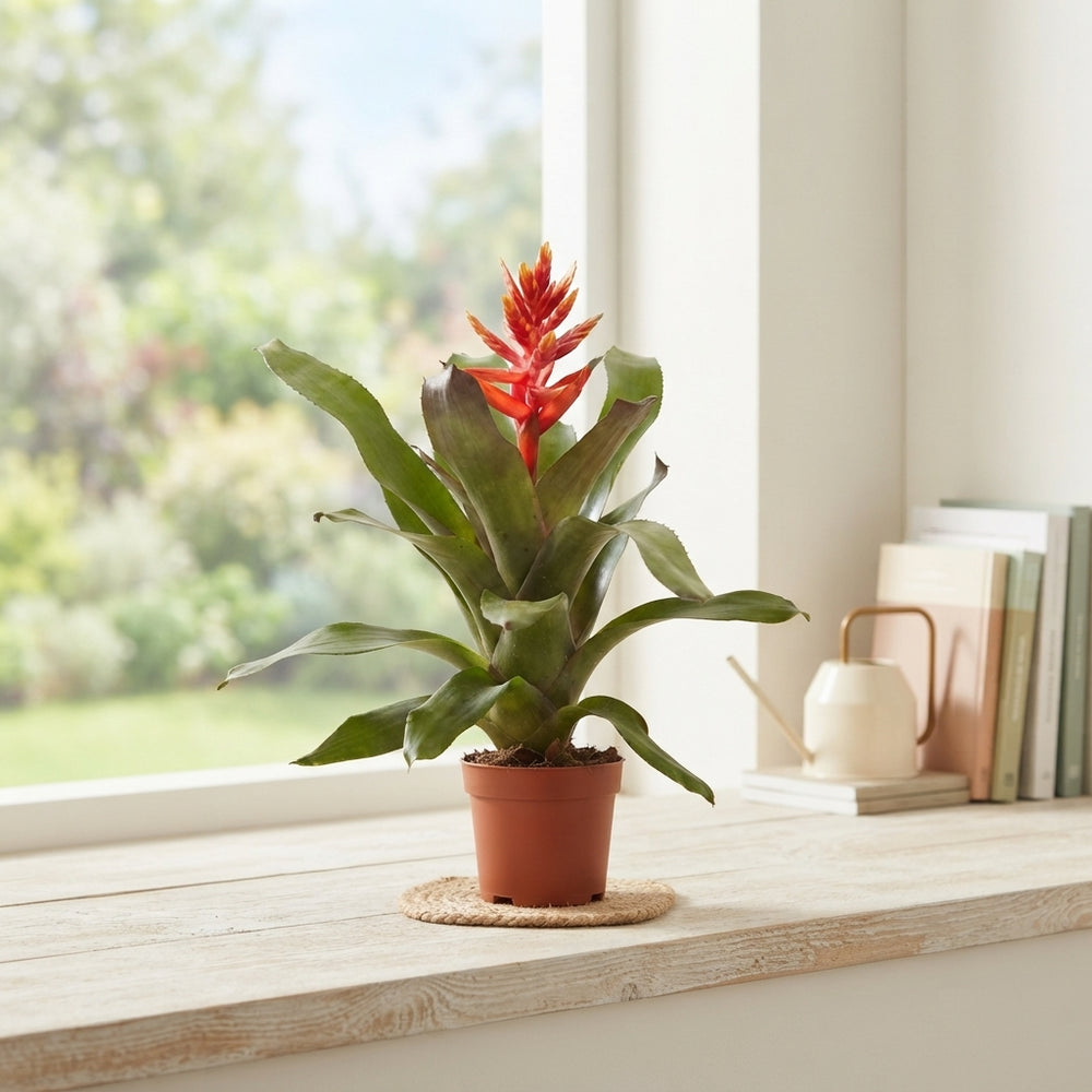 Aechmea 'Pepita' Bromeliad – 12cm Pot, 55cm High