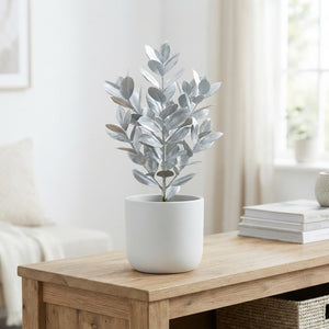 Silver Wax Apple Decorative Stem