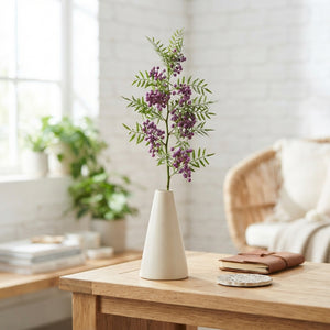 Purple Schinus Dried Foliage Bunch