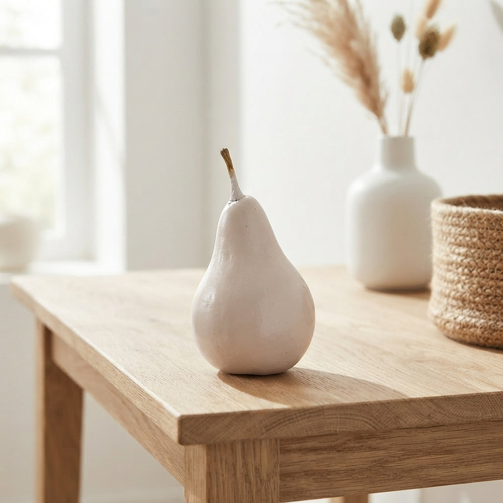 Ivory Wax Decorative Stem