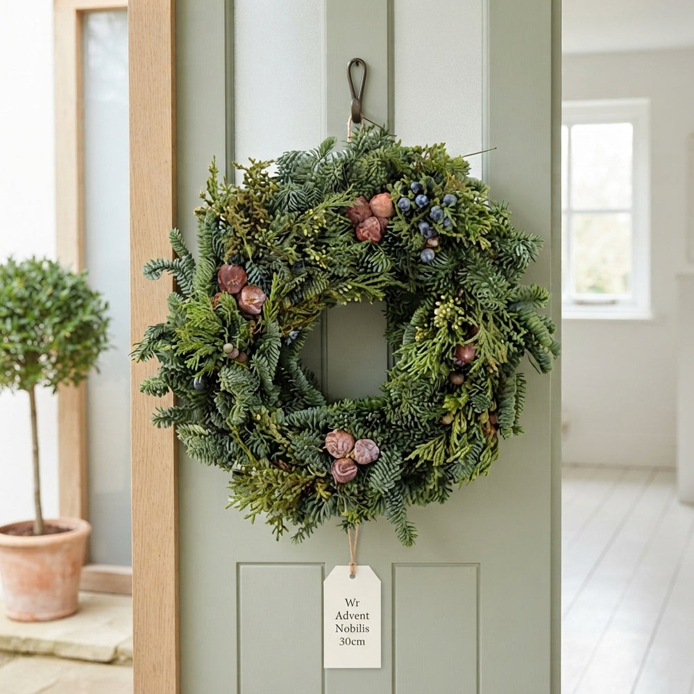 Green Advent Wreath – 30cm