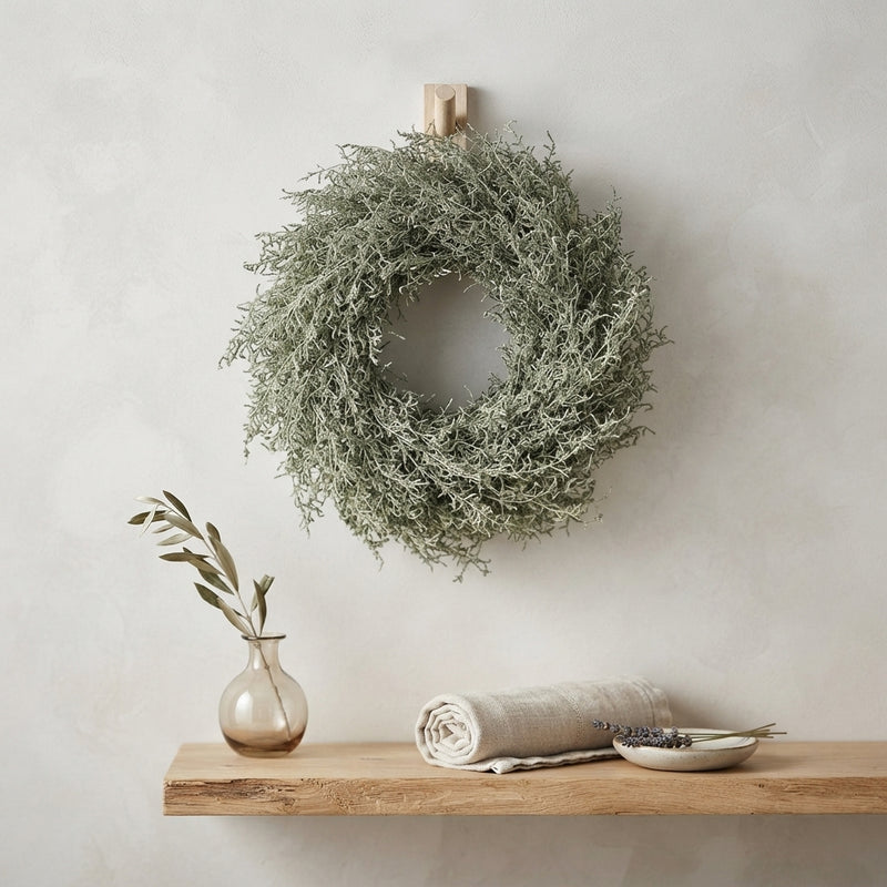 Green Asparagus Wreath – 30cm