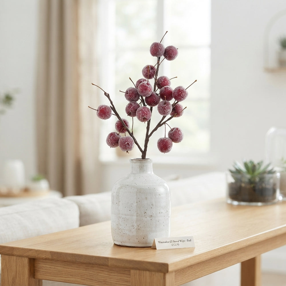 Red Waxflower Arrangement – 8 Stems