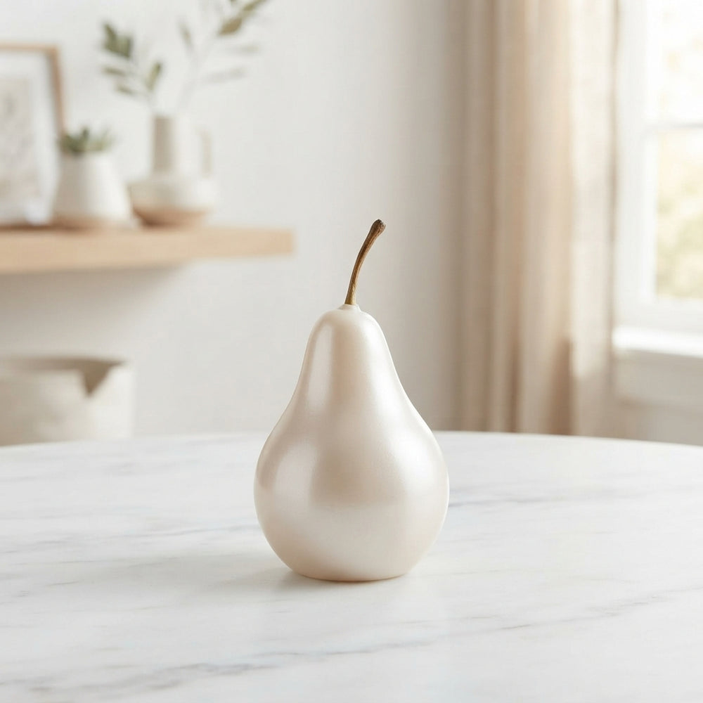 Ivory Wax Flower Decorative Stems