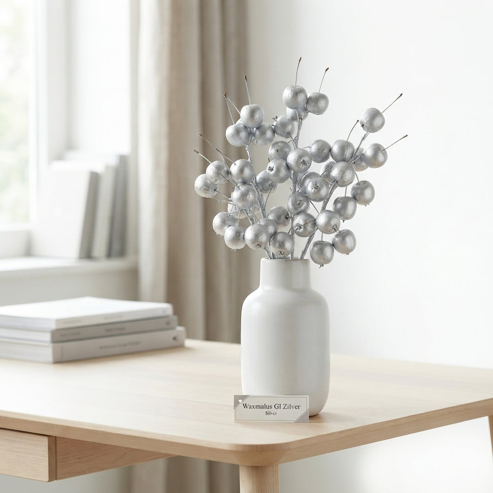 Silver Waxflower Decorative Stems