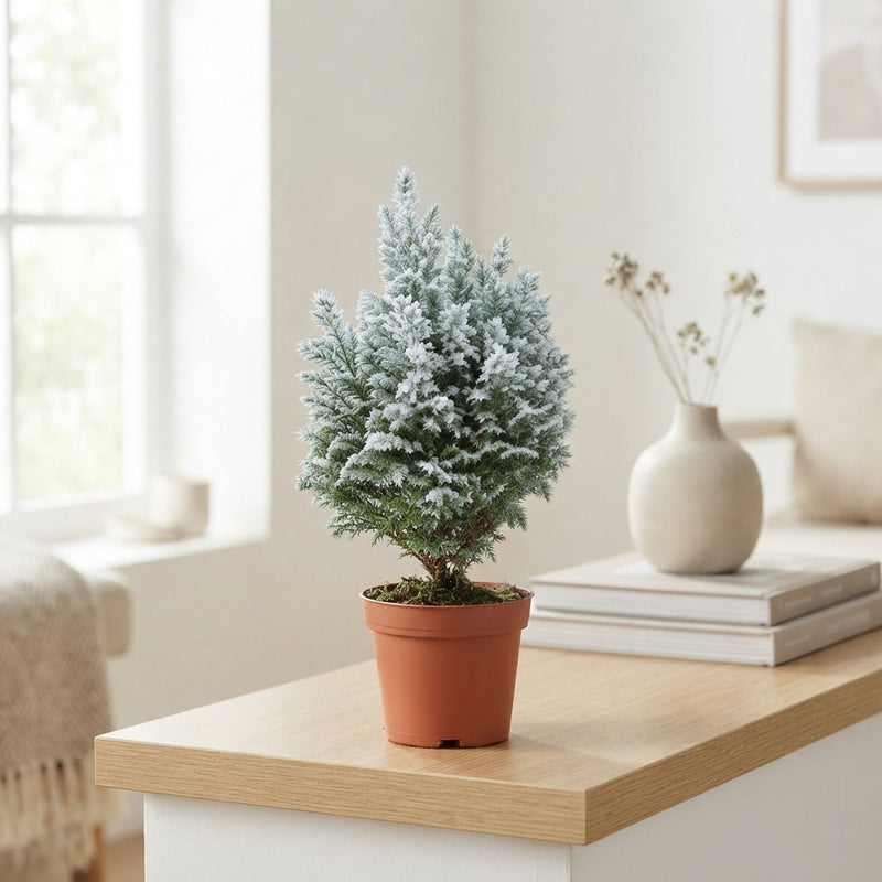 Ellwoodii Lawson Cypress ‘Snow’ – 9cm Pot