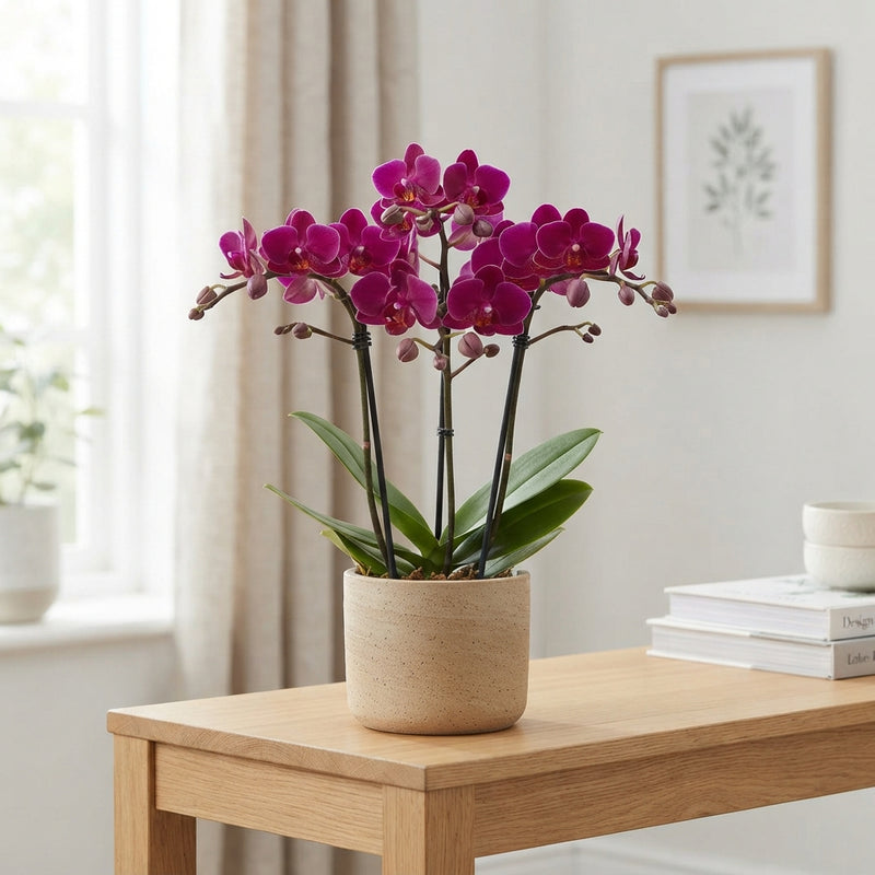 Phalaenopsis Orchid Mix – 17cm Pot, 60cm Height