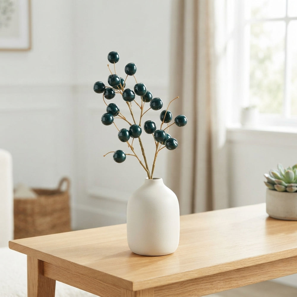 Pale Green Waxflower Decorative Stem