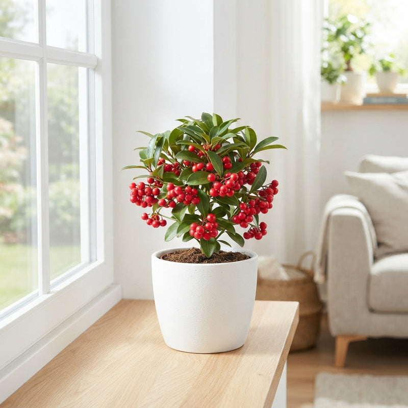 Red Wax Apple Decorative Plant