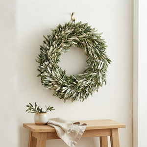 Mixed Olive Leaf Wreath – 40cm