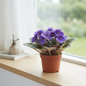 Mixed Saintpaulia African Violet – 12cm Pot