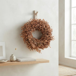 Copper Dried Flower Wreath – 30cm