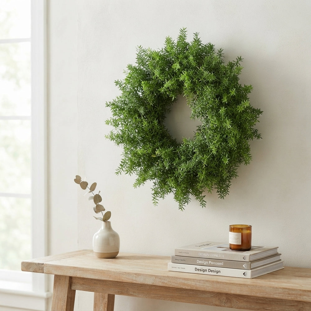 Green Asparagus Wreath – 30cm