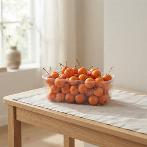 Orange Waxflower Decorative Stems