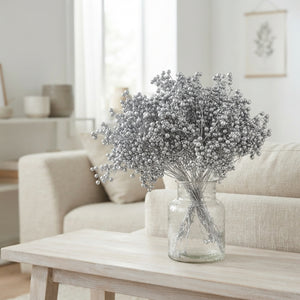 Silver Schinus Bunch – Decorative Dried Foliage
