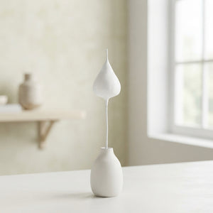 White Wax Flower Decoration