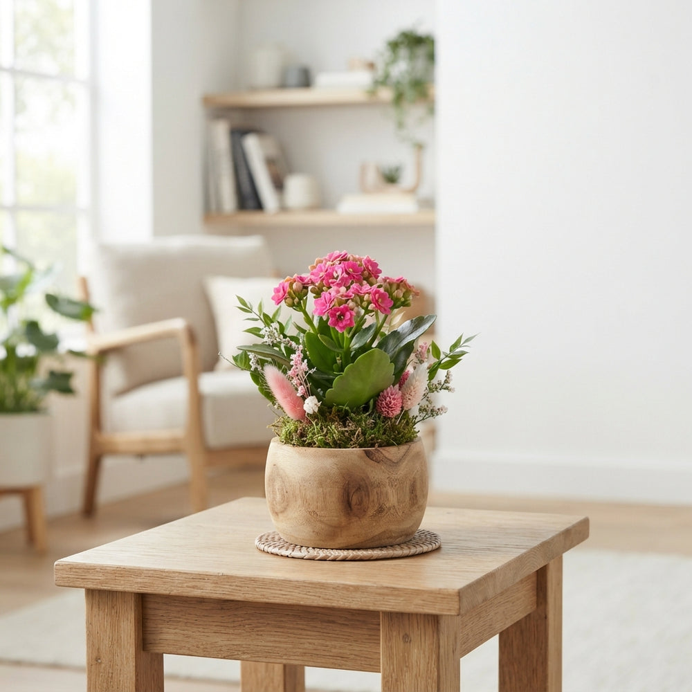 Mixed Colour Floral Arrangement – 3-Stem Bunch