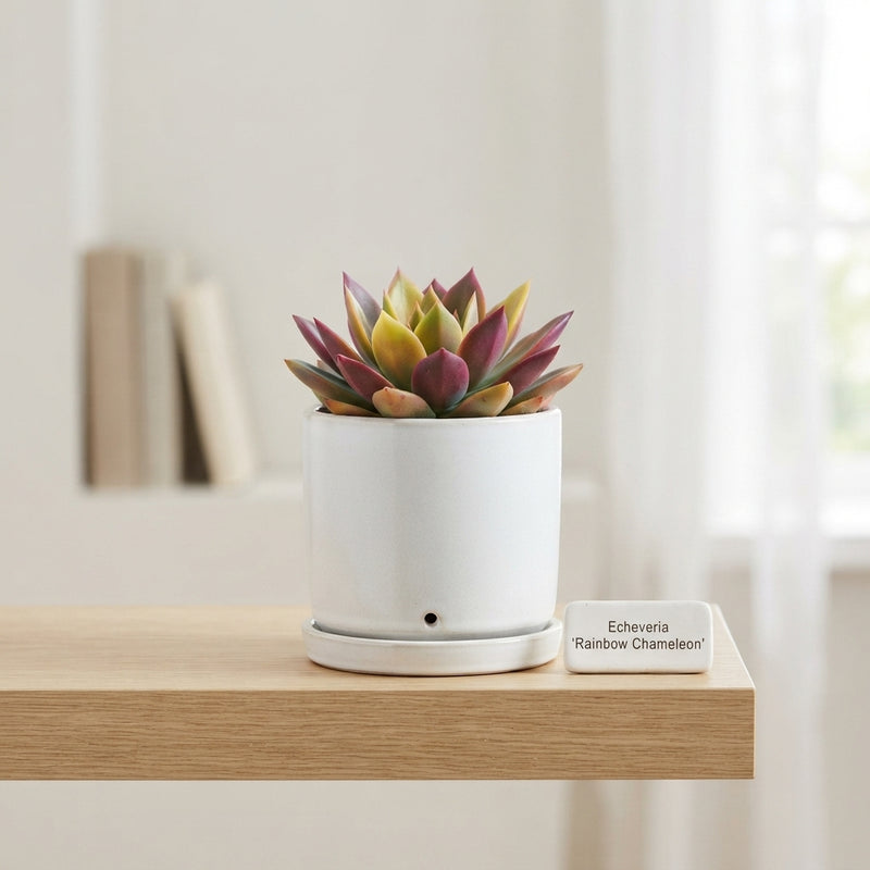 Echeveria 'Miranda Rainbow Chameleon' – 6cm Pot