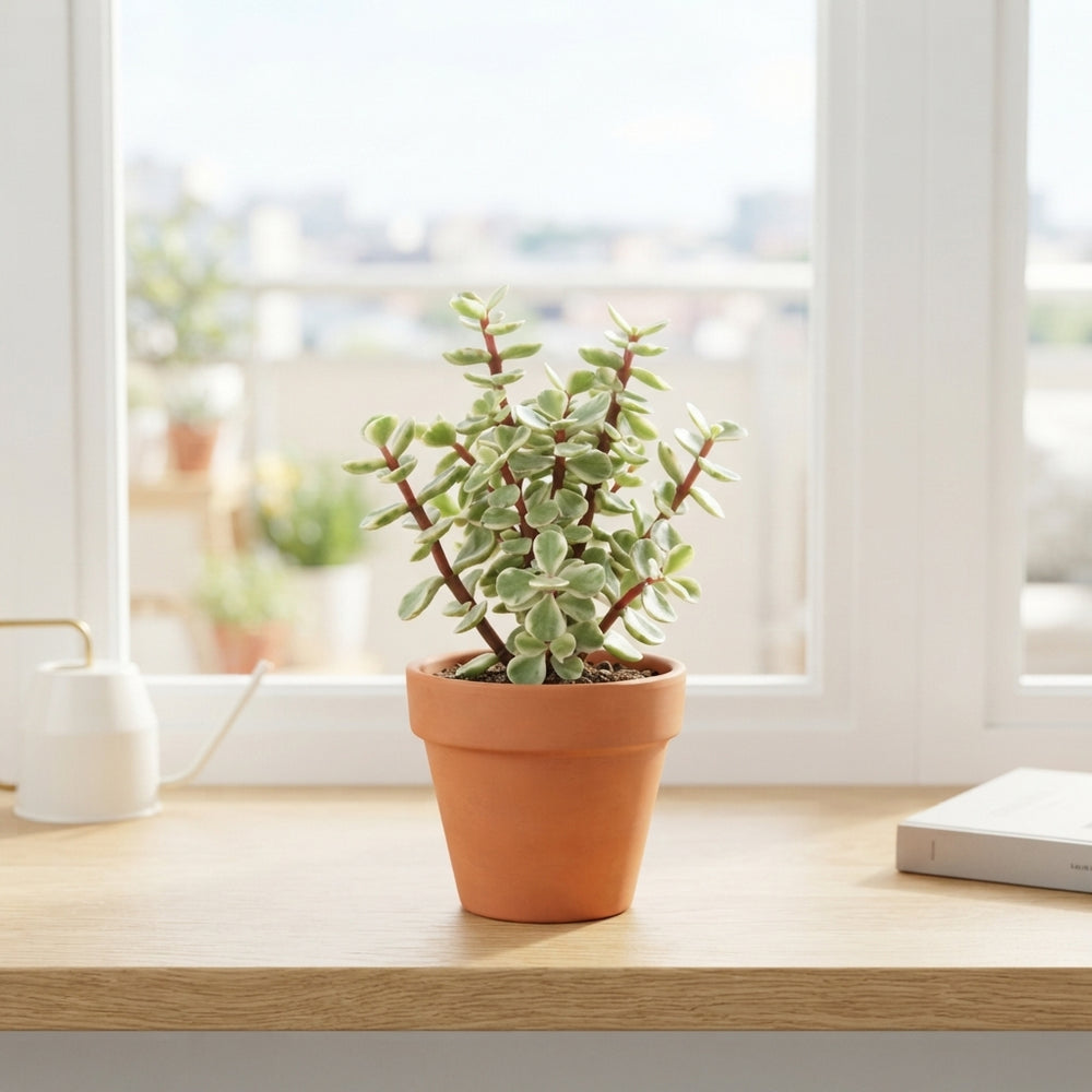 Variegated Elephant Bush (Portulacaria afra) – 5.5cm Pot