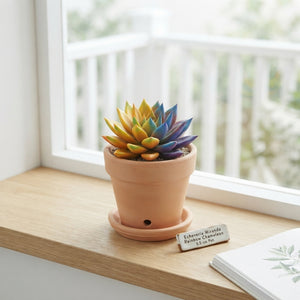 Echeveria 'Miranda Rainbow Chameleon' – 6cm Pot